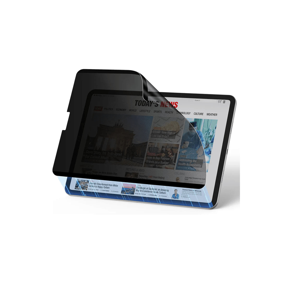ESR Apple iPad Pro 12.9 (2022) Manyetik Hayalet Tablet Ekran Koruyucu - kılıfxpremium