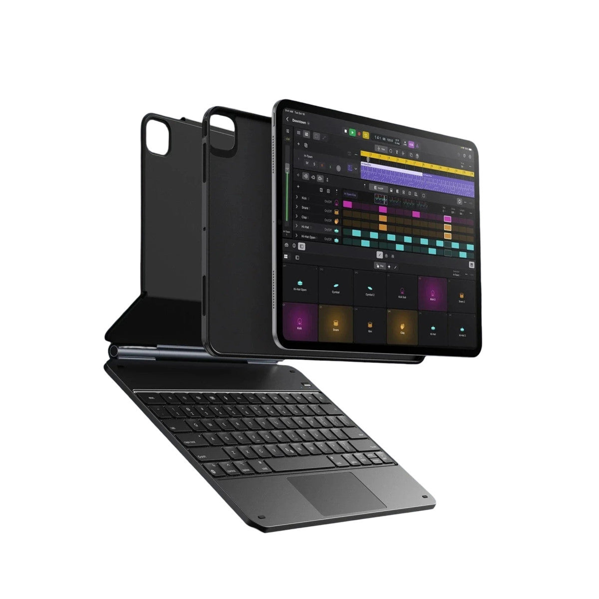 ESR Apple iPad Pro 12.9 (2022) Rebound Manyetik Klavyeli 360 Tablet Kılıfı