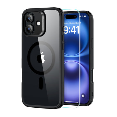 ESR Apple iPhone 16 Classic Hybrid Magsafe Kapak + Cam Hediyeli Set