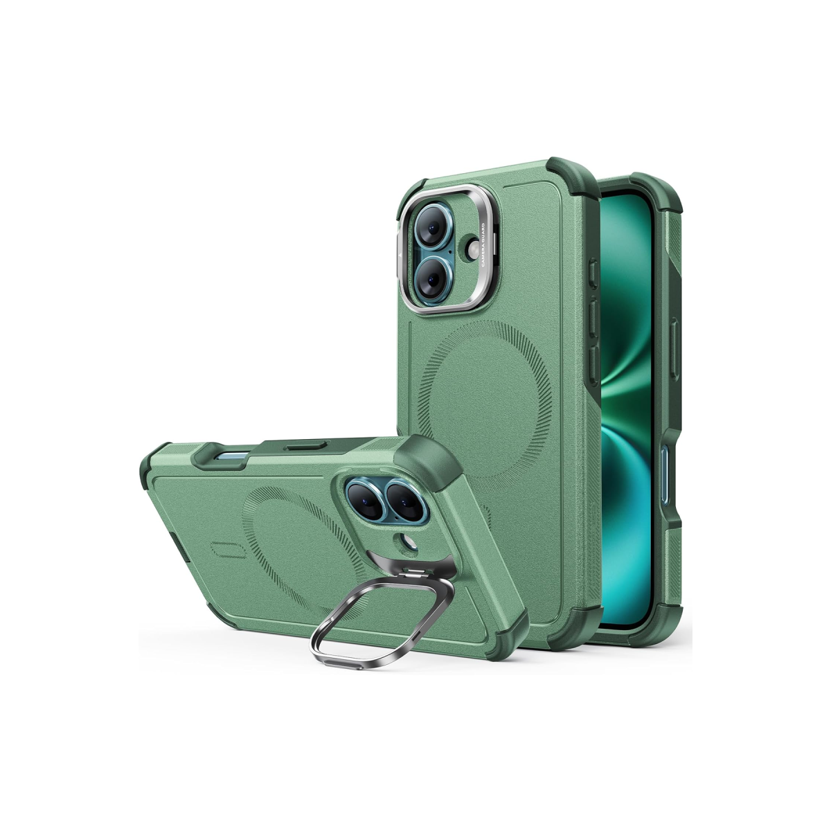 ESR Apple iPhone 16 Cyber Tough Magsafe Stantlı Kapak
