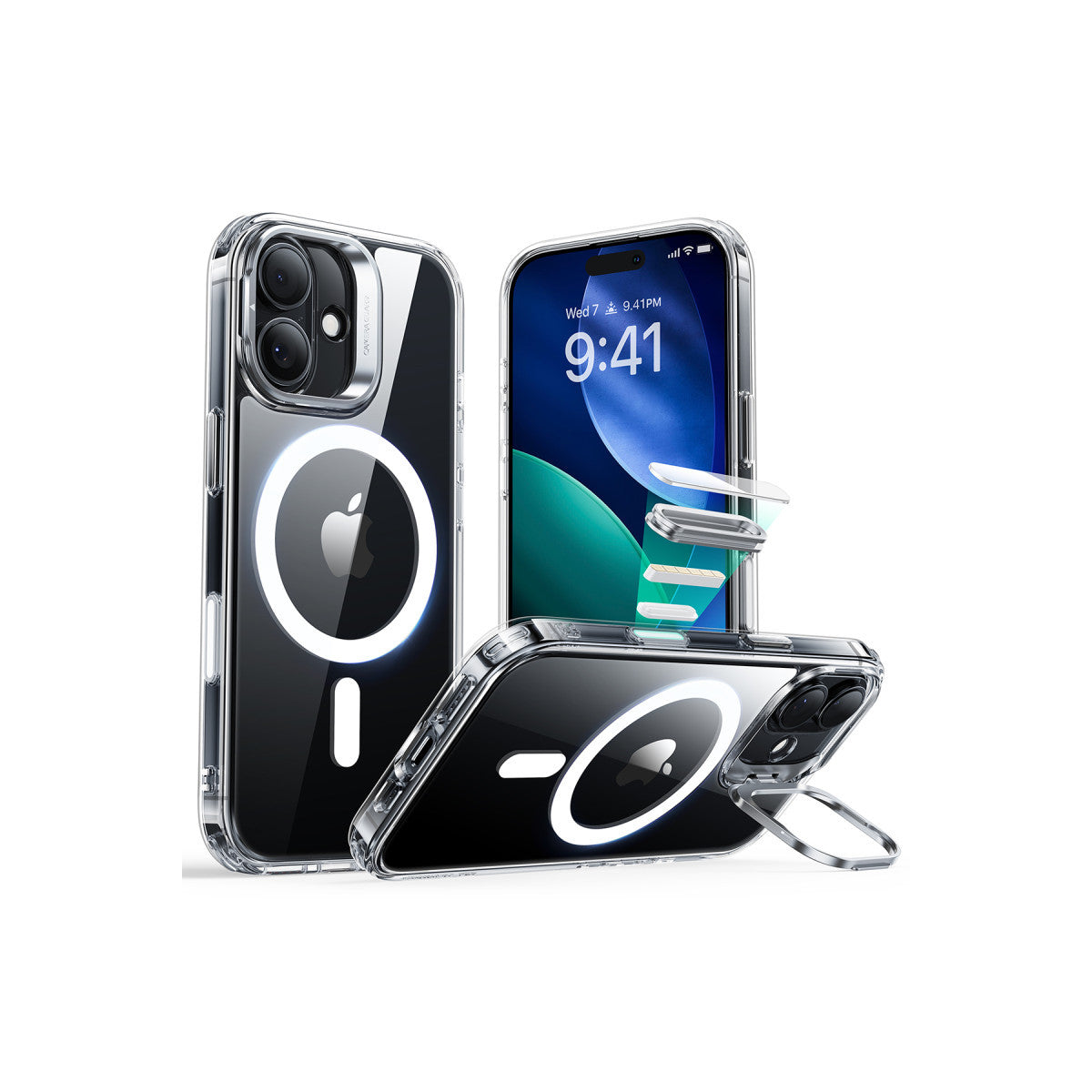 ESR Apple iPhone 17 Classic Hybrid Magsafe Standlı Kapak