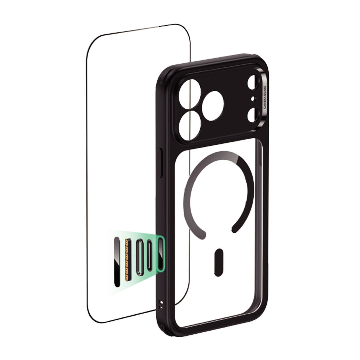 ESR Apple iPhone 17 Pro Classic Hybrid Magsafe Kapak + Cam Hediyeli Set