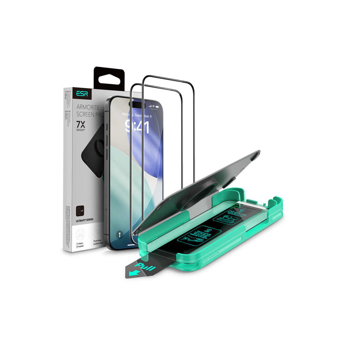 ESR Apple iPhone 17 UltraFit Armorite 2 Adet Cam Ekran Koruyucu