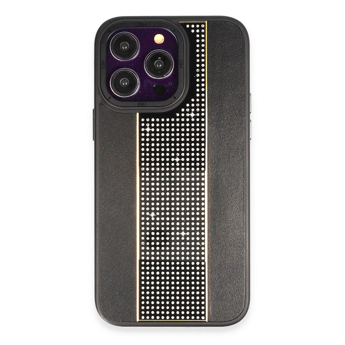 HDD iPhone 14 Pro Max Kılıf HBC-160 Almera Taşlı Kapak