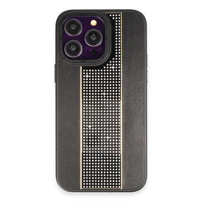 HDD iPhone 14 Pro Max Kılıf HBC-160 Almera Taşlı Kapak