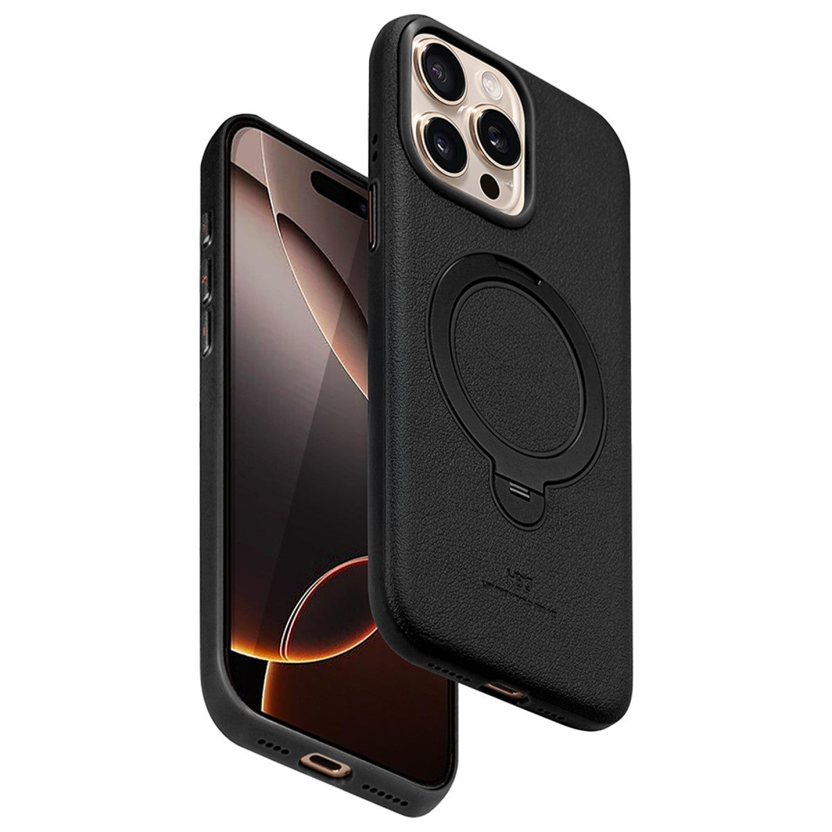 HDD iPhone 14 Pro Max Vapor Deri Magsafe Standlı Kılıf
