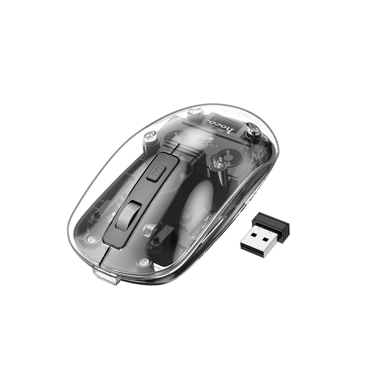 Hoco. GM29 2.4G Mysterious Business Çift Modlu Sessiz Kablosuz Mouse