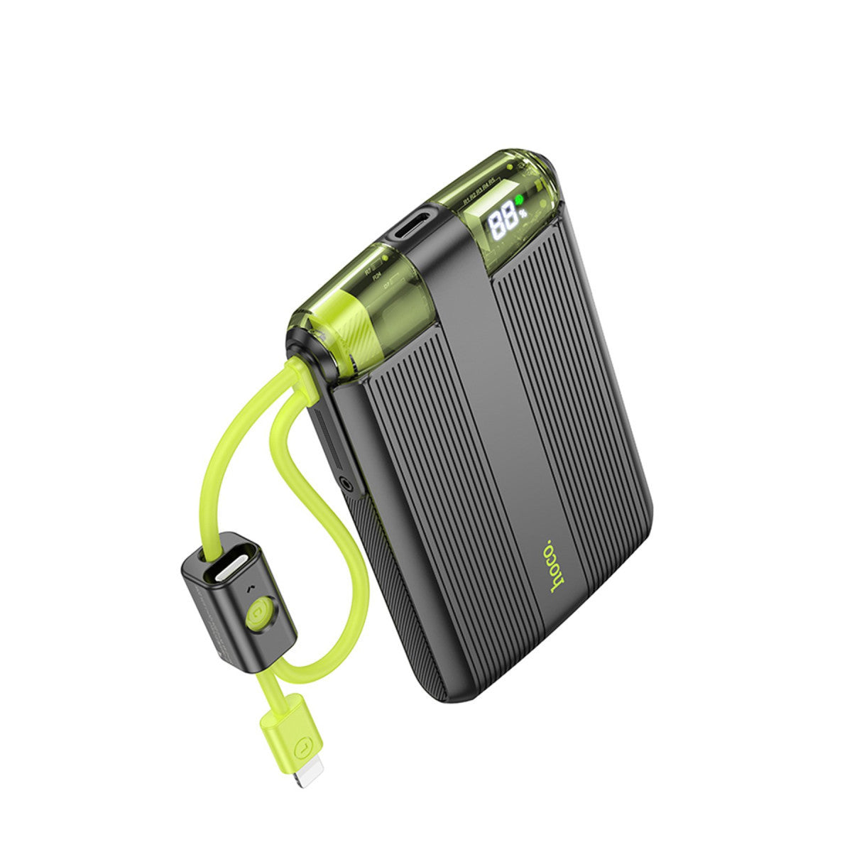 Hoco. J127 Dijital Göstergeli Dual Kablolu 20W 10.000 mAh PD Mini Powerbank