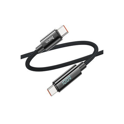 Hoco. U125 1.2M Benefit PD 100W Type-C to Type-C Şarj Data Kablosu