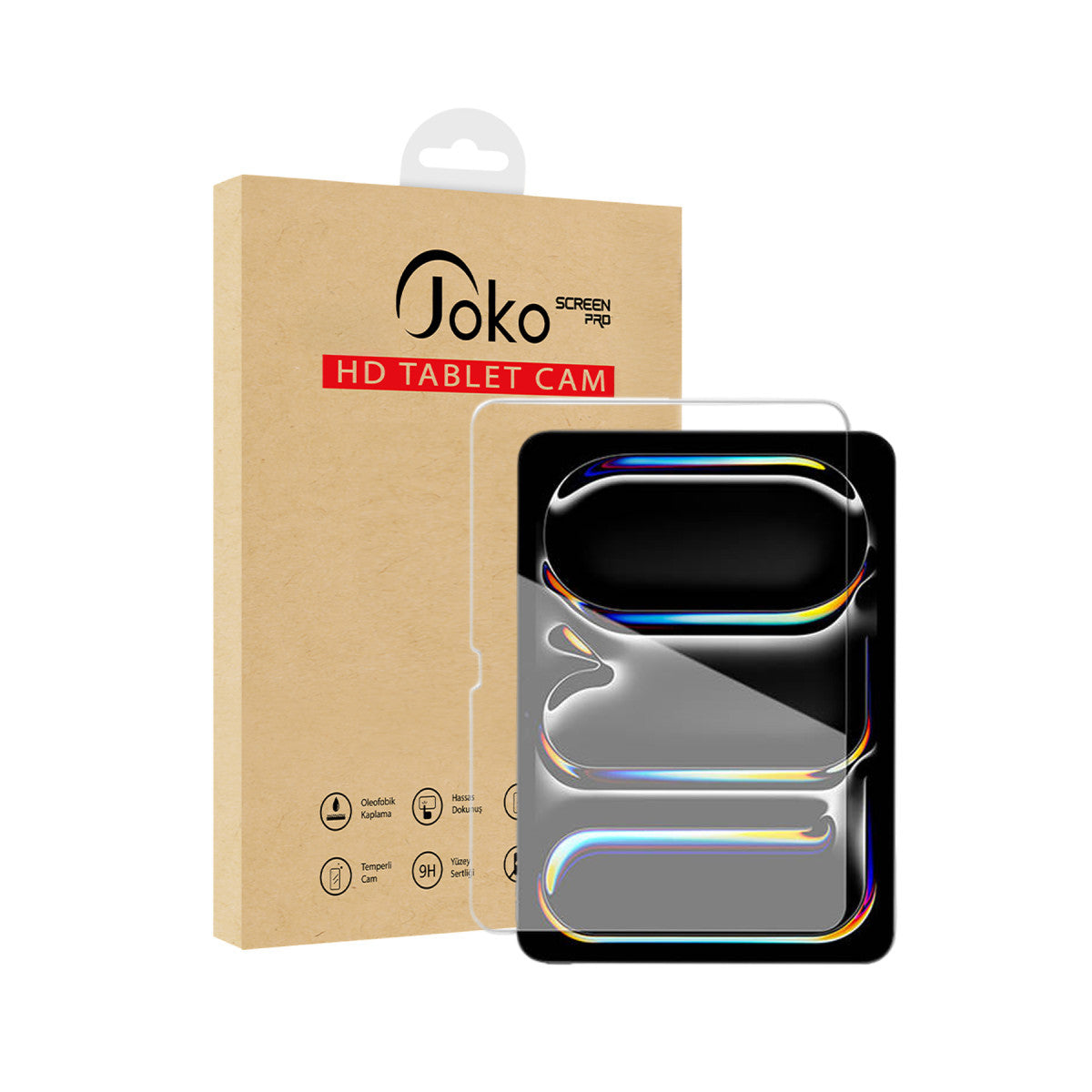 Joko Apple iPad Air 11 (2024) HD Tablet Cam Ekran Koruyucu