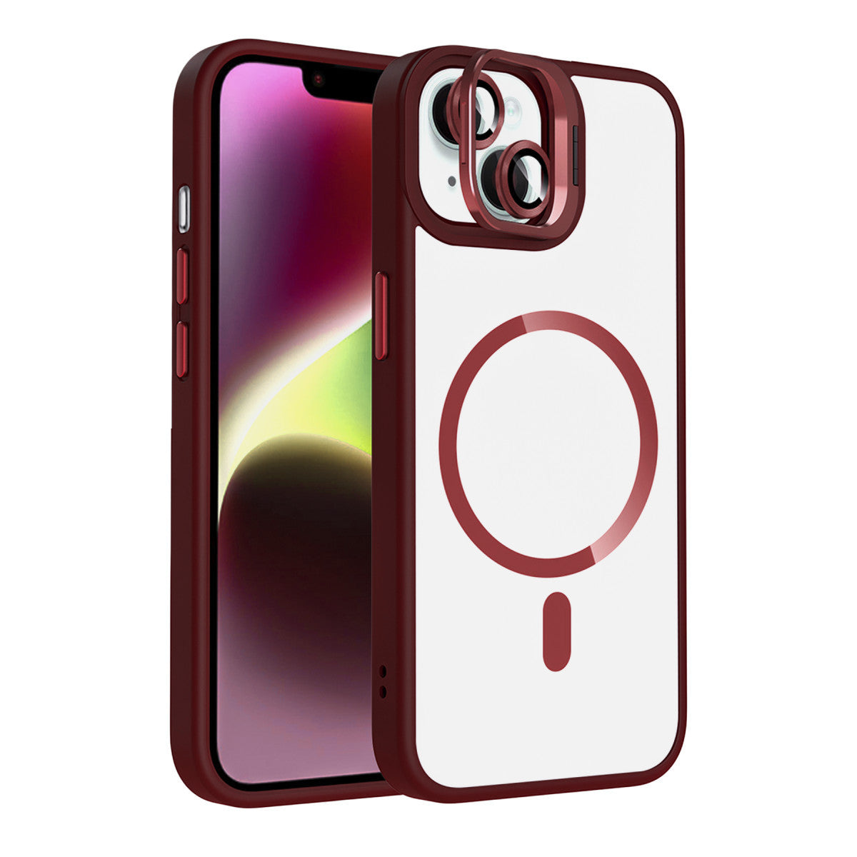 Joko Apple iPhone 14 Remim Lensli Magsafe Standlı Kapak