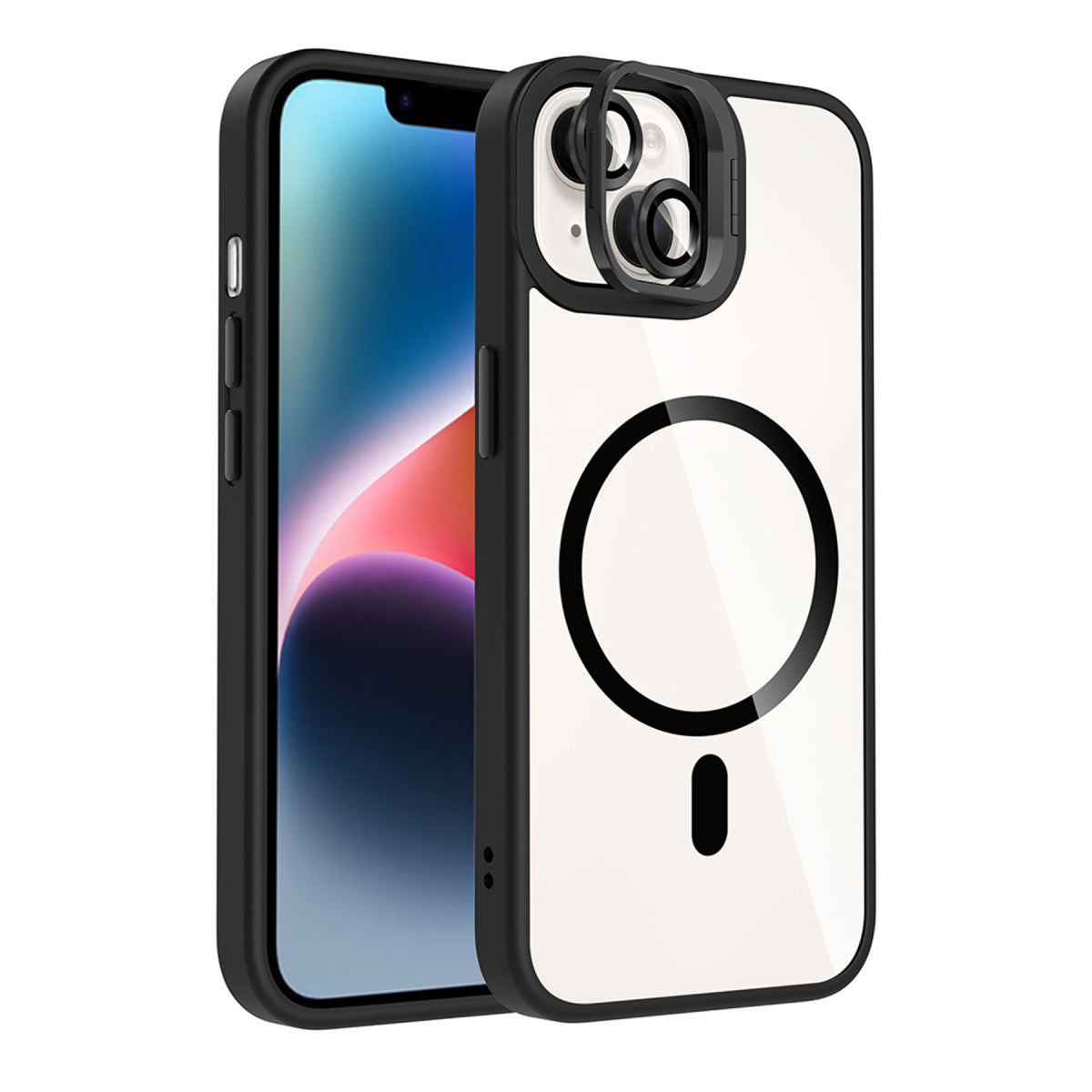 Joko Apple iPhone 15 Plus Remim Lensli Magsafe Standlı Kapak