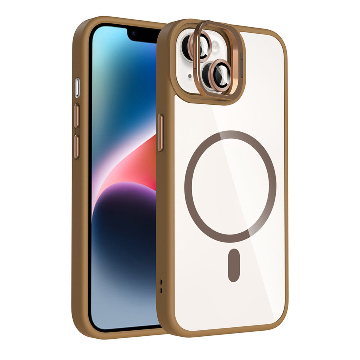 Joko Apple iPhone 15 Remim Lensli Magsafe Standlı Kapak