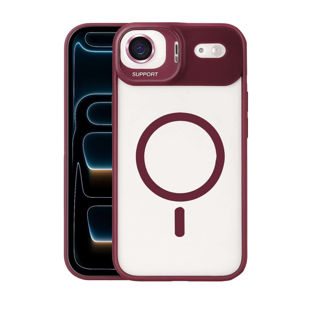 Joko Apple iPhone 17 Air Remim Lensli Magsafe Standlı Kapak