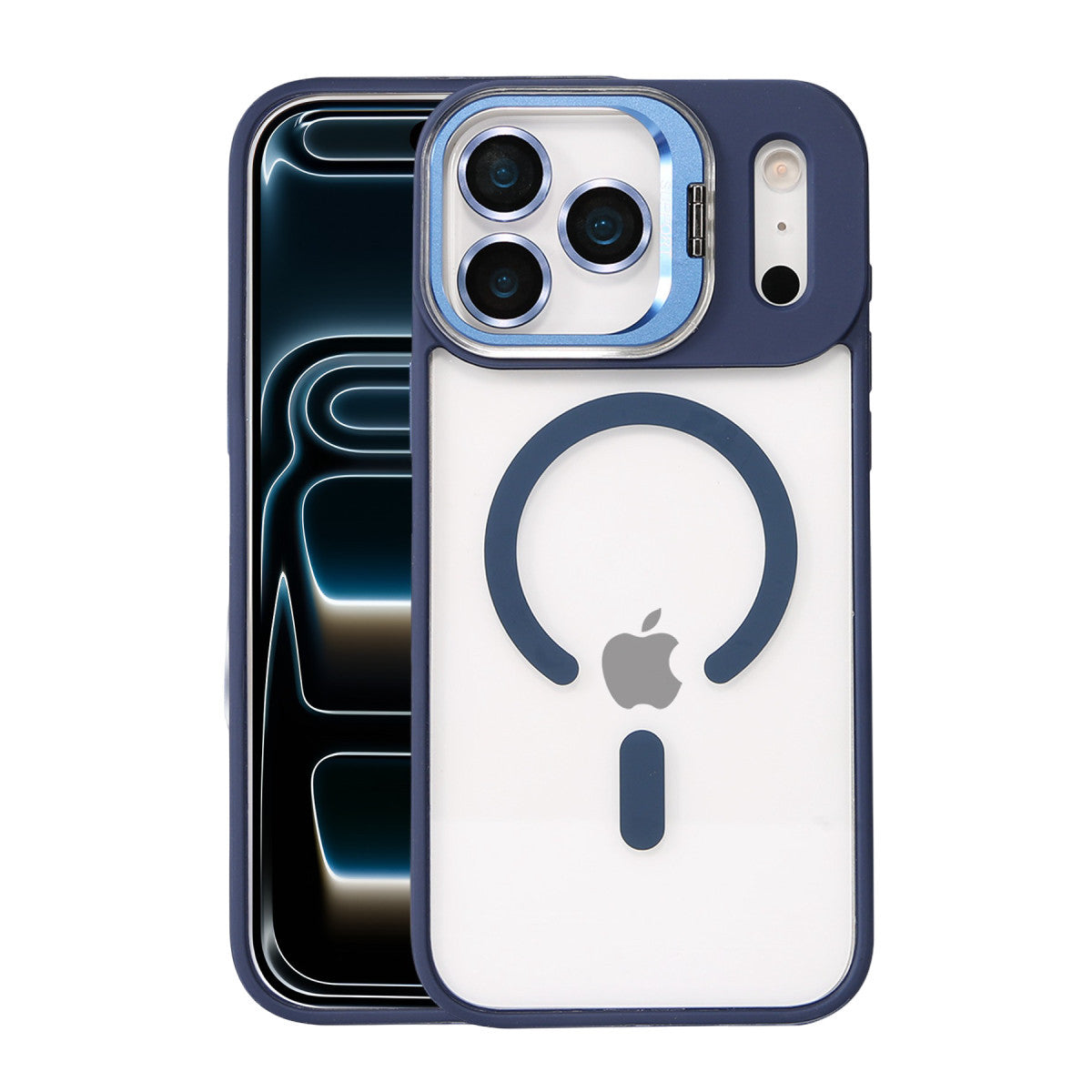 Joko Apple iPhone 17 Pro Max Remim Lensli Magsafe Standlı Kapak