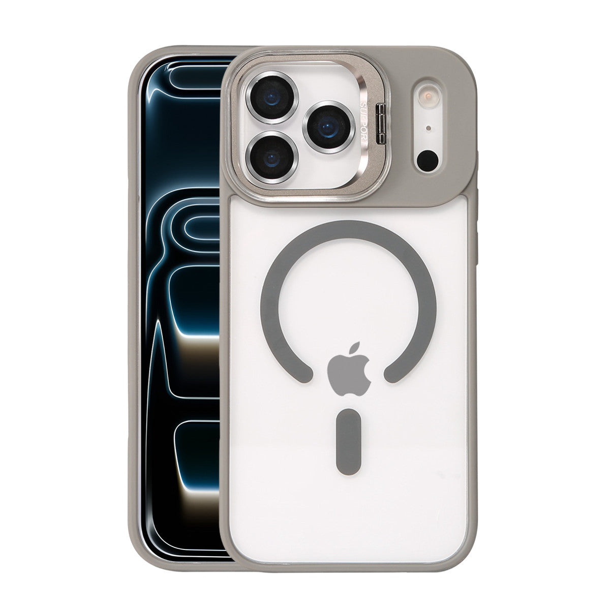 Joko Apple iPhone 17 Pro Max Remim Lensli Magsafe Standlı Kapak