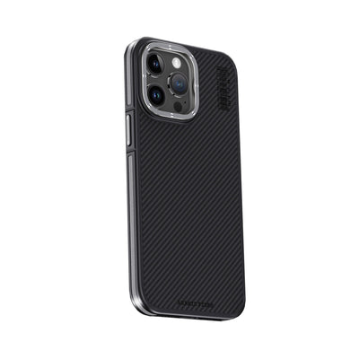 Joko iPhone 15 Pro Kılıf Aramid 600D Kevlar Karbon Fiber Magsafe Kapak