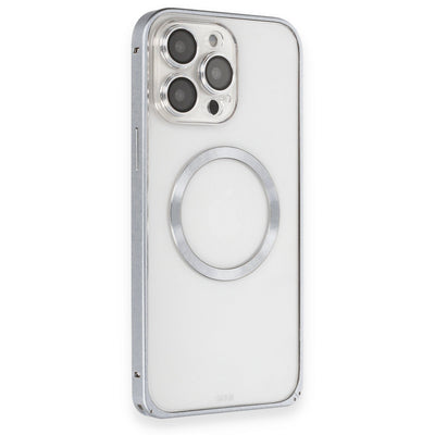 Joko iPhone 15 Pro Kılıf Metal Bumper Magneticsafe Kapak