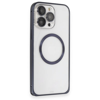 Joko iPhone 15 Pro Kılıf Metal Bumper Magneticsafe Kapak