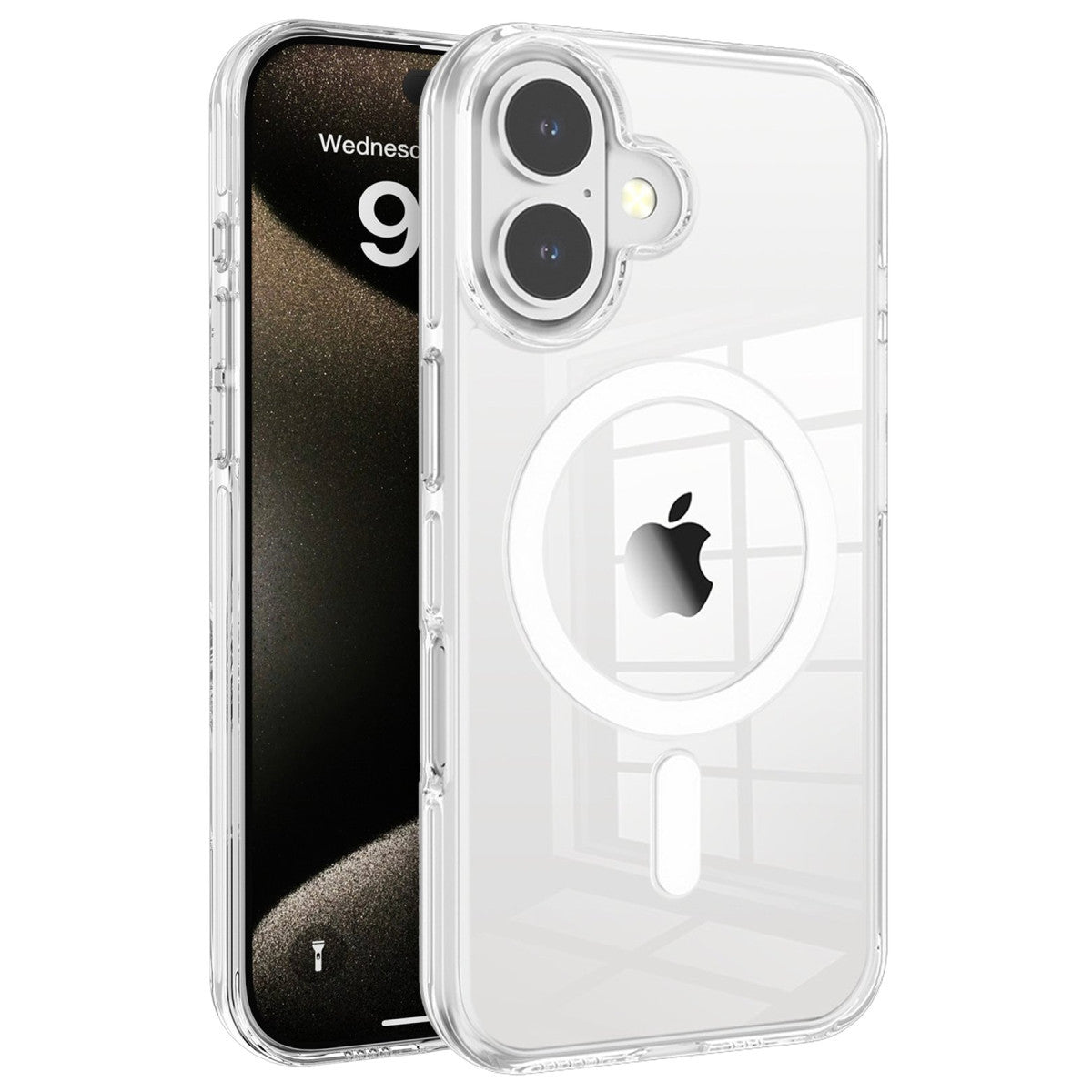 Joko iPhone 16 Gleam PC Sert Magsafe Kılıf