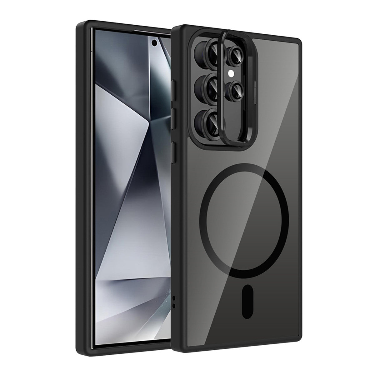 Joko Samsung Galaxy S24 Ultra Remim Lensli Magsafe Standlı Kapak