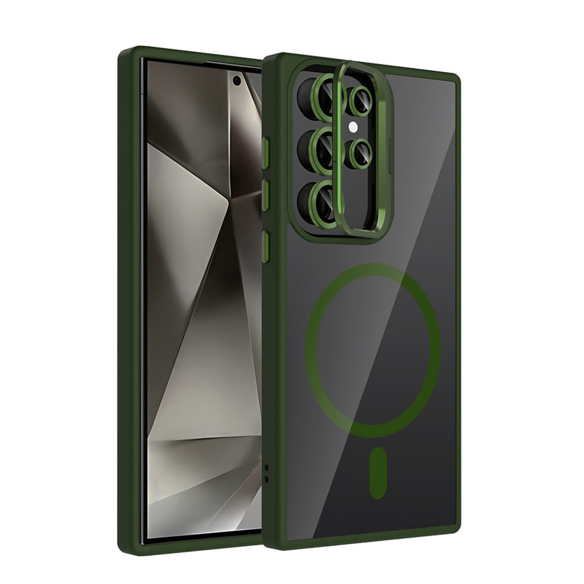 Joko Samsung Galaxy S25 Ultra Remim Lensli Magsafe Standlı Kapak