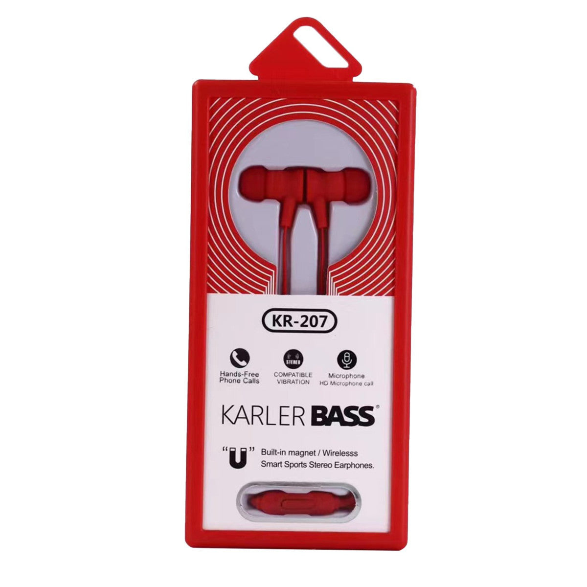 Karler Bass KR-207 Mıknatıslı Kablolu Kulaklık