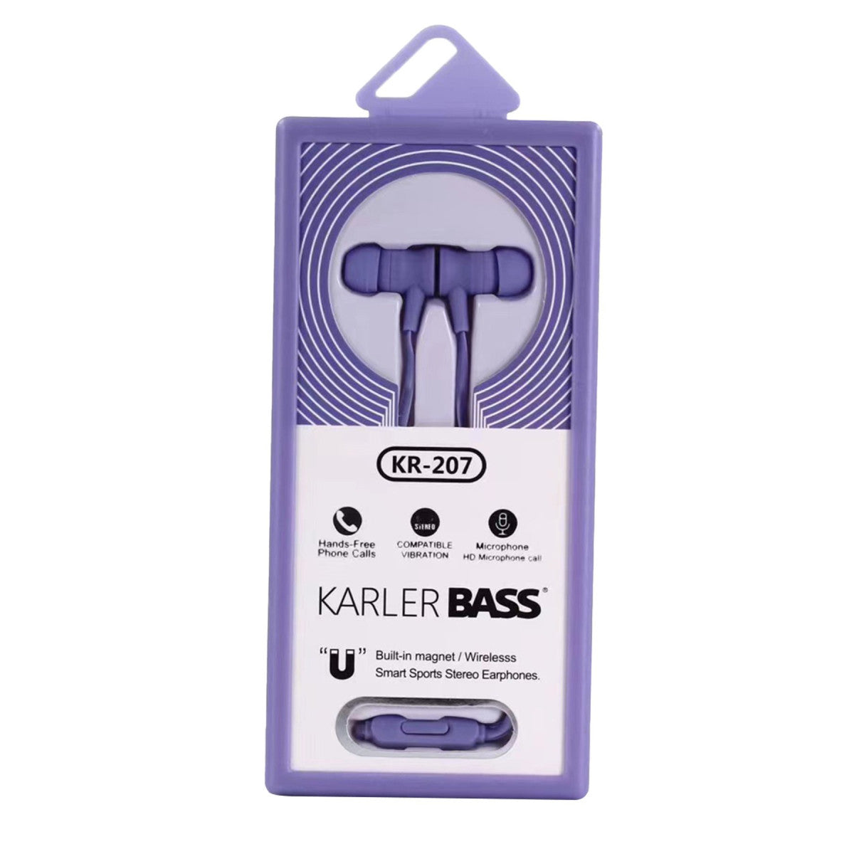 Karler Bass KR-207 Mıknatıslı Kablolu Kulaklık