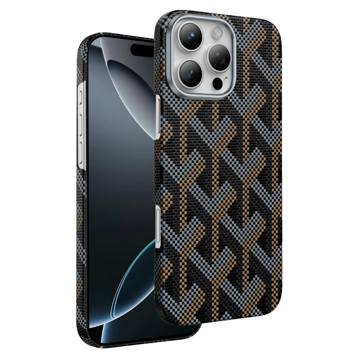 Keephone Apple iPhone 16 Pro Max Kevlar Prague Magsafe Kapak