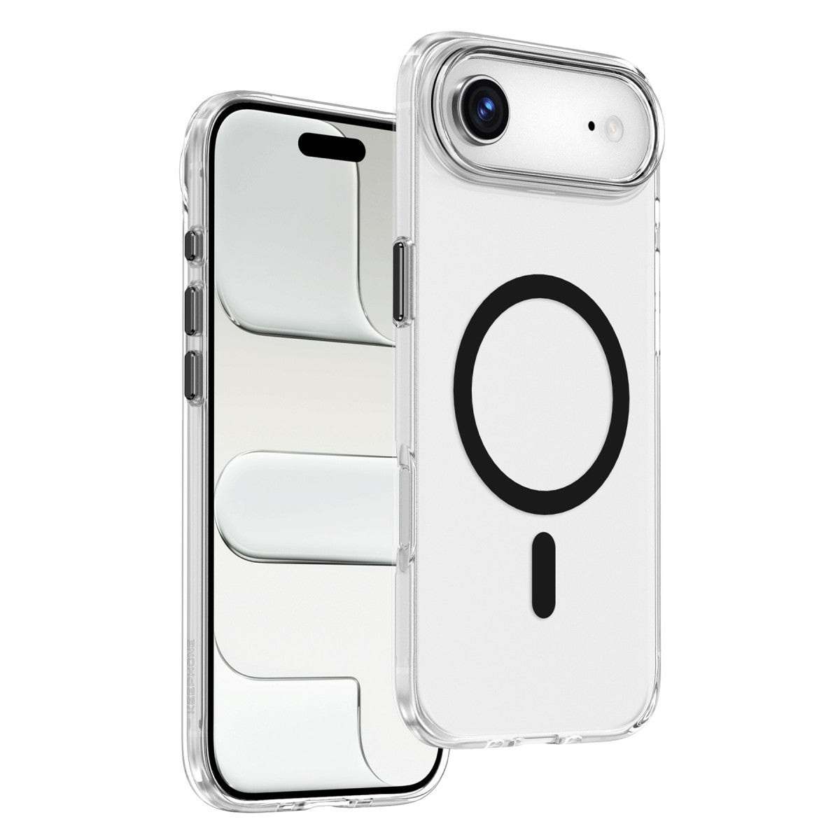 Keephone Apple iPhone 17 Air Aurora Şeffaf Magsafe Kılıf