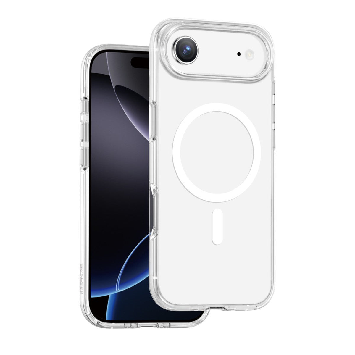 Keephone Apple iPhone 17 Air Non Yellow Şeffaf Magsafe Kılıf