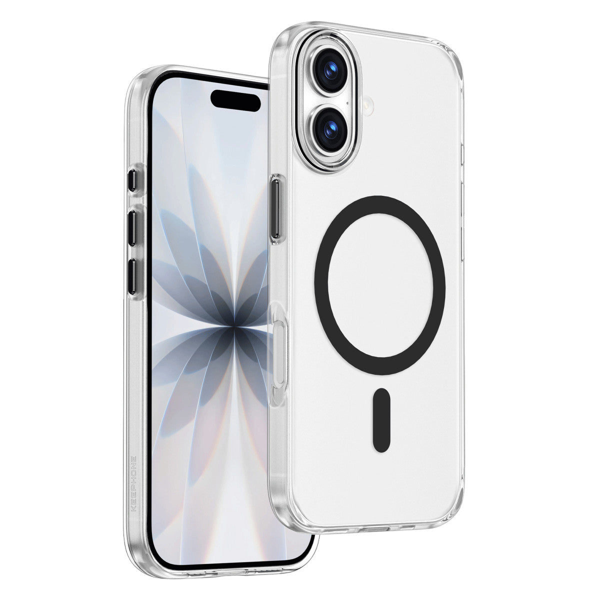 Keephone Apple iPhone 17 Aurora Şeffaf Magsafe Kılıf