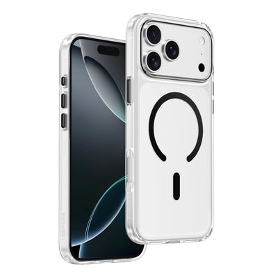 Keephone Apple iPhone 17 Pro Aurora Şeffaf Magsafe Kılıf