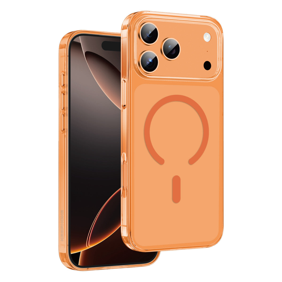 Keephone Apple iPhone 17 Pro Glaze Magsafe Kapak