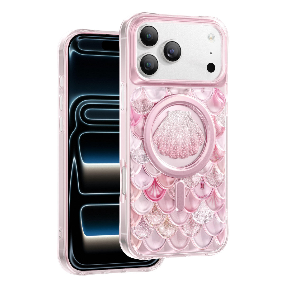 Keephone Apple iPhone 17 Pro Iceland Simli Magsafe Kapak