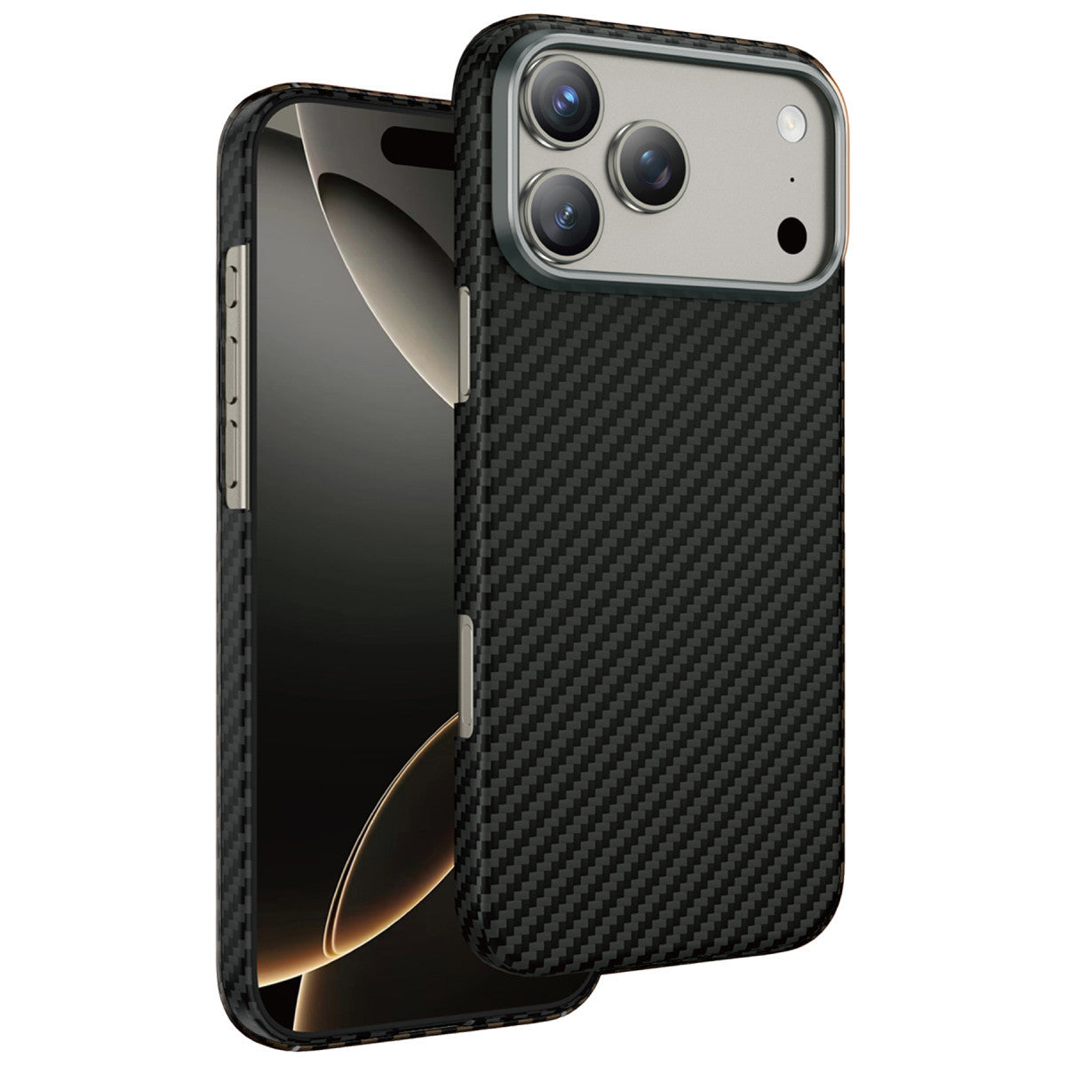 Keephone Apple iPhone 17 Pro Kevlar Magsafe Kılıf