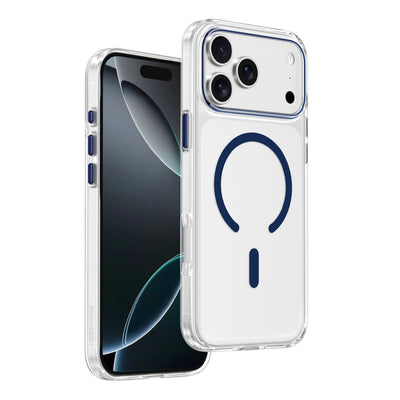 Keephone Apple iPhone 17 Pro Max Aurora Şeffaf Magsafe Kılıf