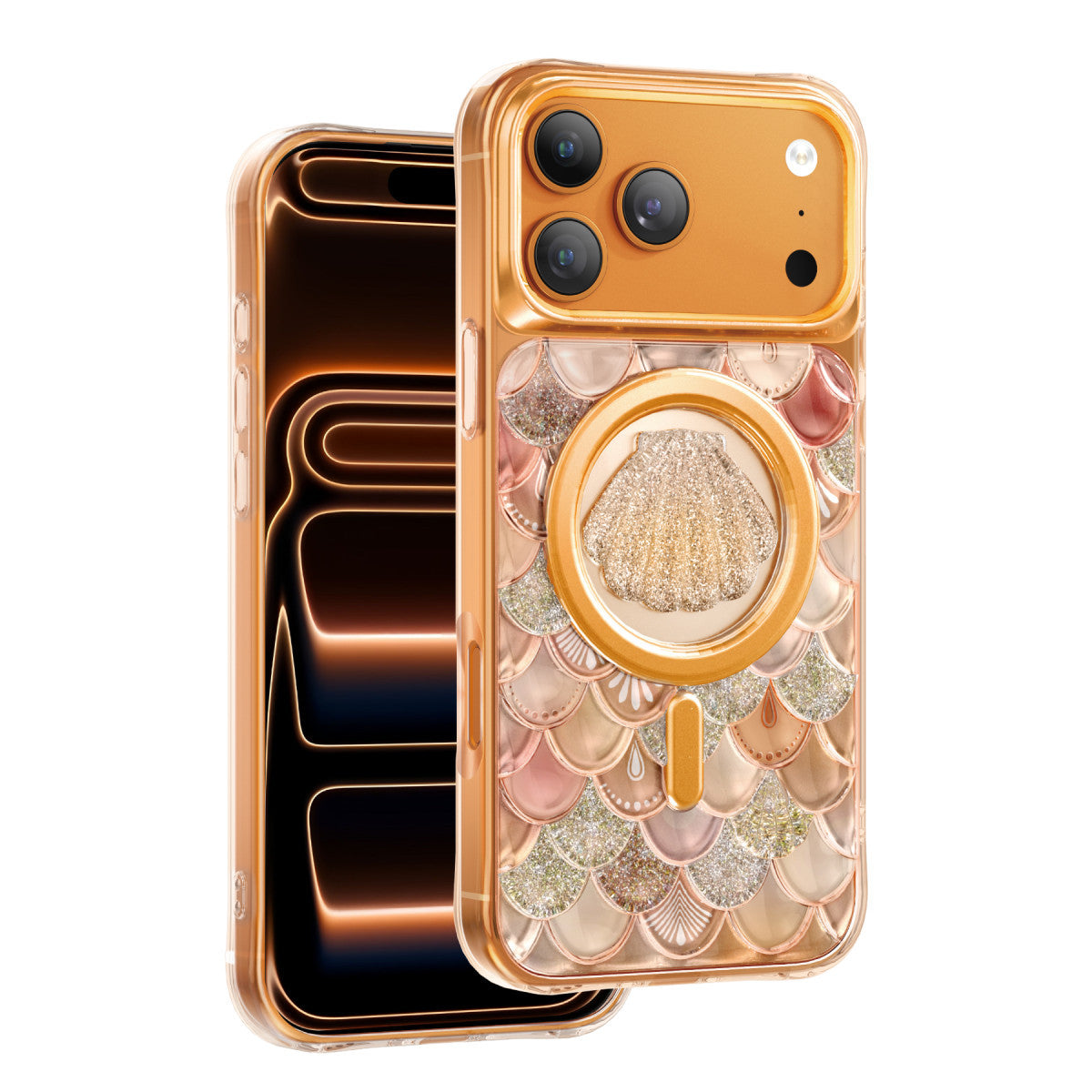 Keephone Apple iPhone 17 Pro Max Iceland Simli Magsafe Kapak