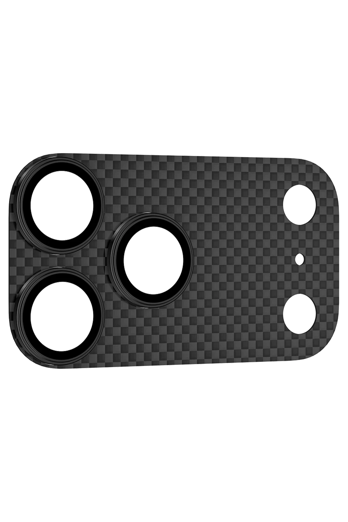 Keephone Apple iPhone 17 Pro Max Kevlar Kamera Lens - Siyah