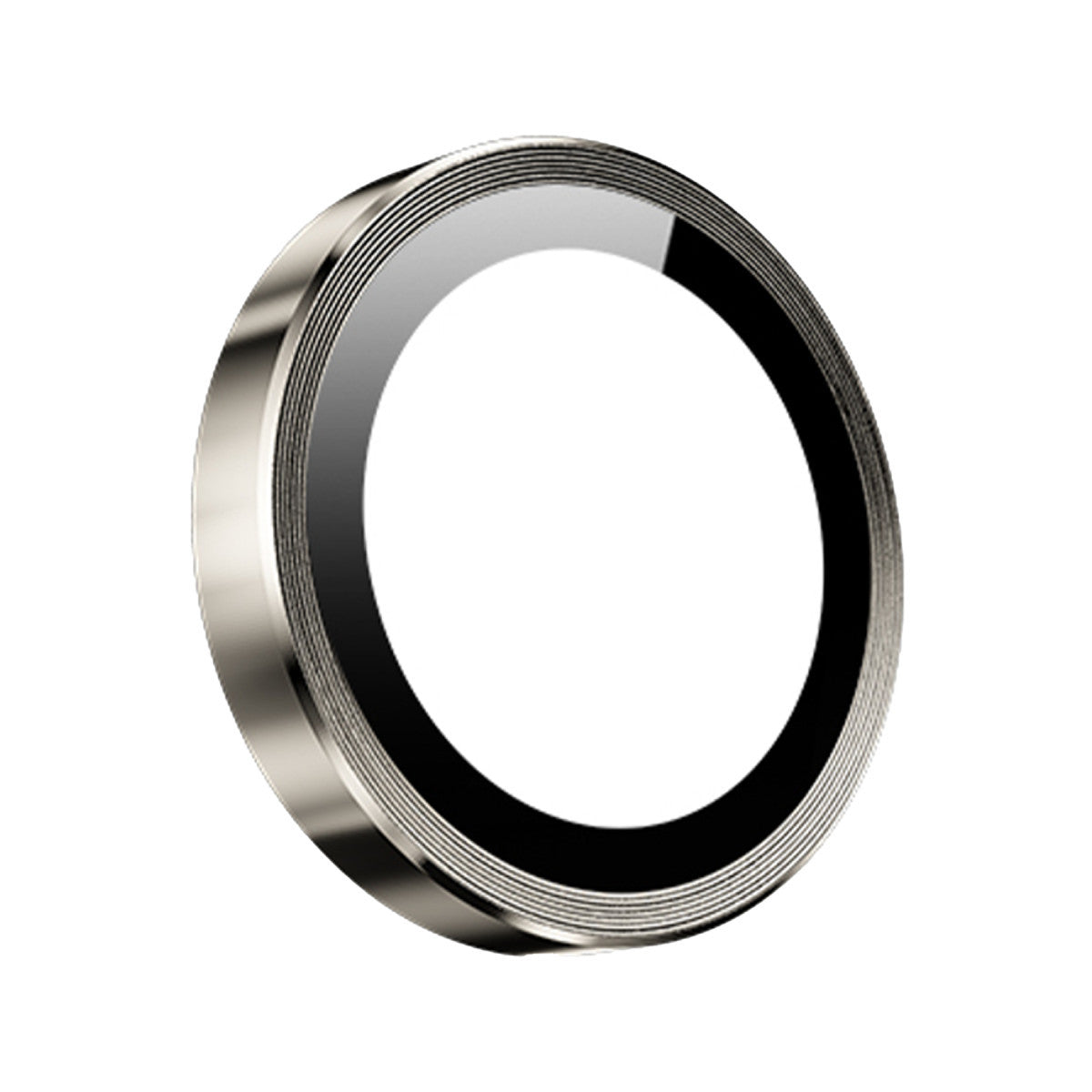 Keephone iPhone 15 Pro Max 3D Spiral Alüminyum AR Kamera Lens Koruyucu