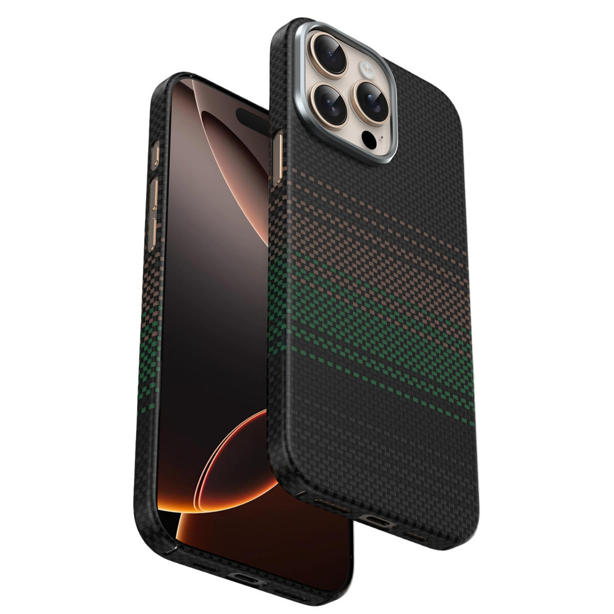 Keephone iPhone 15 Pro Max Kevlar Seanova Magsafe Kılıf