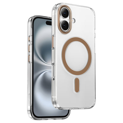 Keephone iPhone 16 Aurora Şeffaf Magsafe Kılıf
