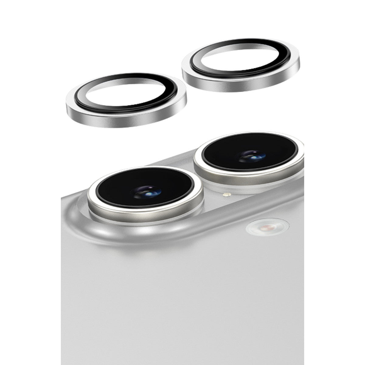 Keephone iPhone 16 Capital Alüminyum AR Kamera Lens Koruyucu