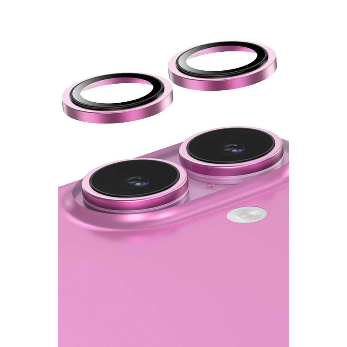 Keephone iPhone 16 Capital Alüminyum AR Kamera Lens Koruyucu