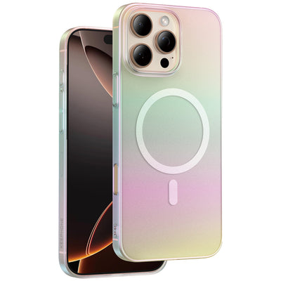 Keephone iPhone 16 Pro Fantasia Gökkuşağı Magsafe Kılıf