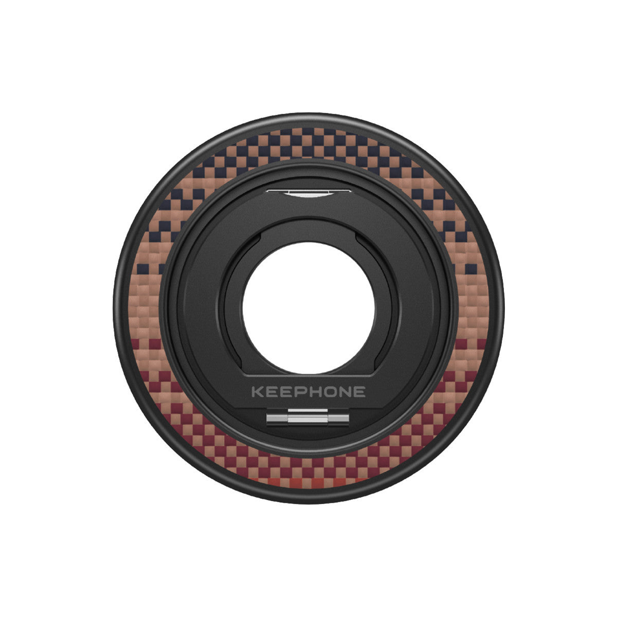 Keephone Kevlar Grip 360 Manyetik Magsafe Kickstand Yüzük