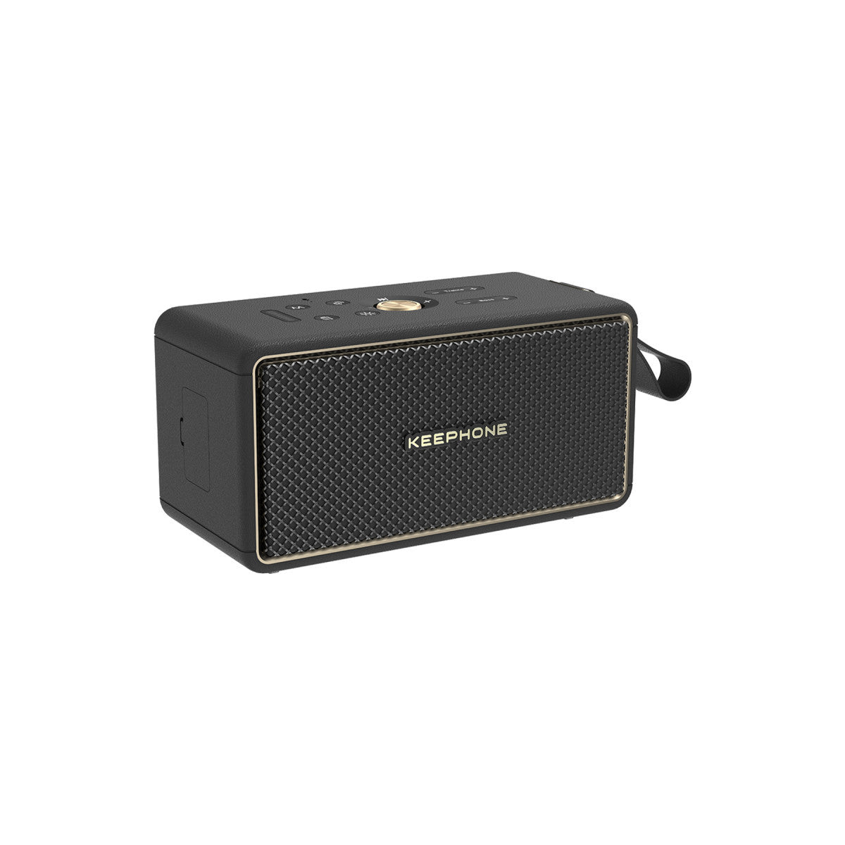 Keephone MusicPod 40W BT 5.3 RGB Işıklı Yüksek Bass Özellikli HiFi Kablosuz Hoparlör – Siyah