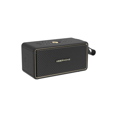 Keephone MusicPod 40W BT 5.3 RGB Işıklı Yüksek Bass Özellikli HiFi Kablosuz Hoparlör – Siyah