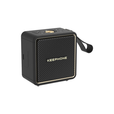 Keephone MusicPod Mini 20W BT 5.3 RGB Işıklı Yüksek Bass Özellikli HiFi Kablosuz Hoparlör – Siyah