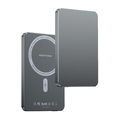 Keephone PB33 Lucci 5.000 mAh 20W Type-C 15W Kablosuz Şarj PD Magsafe Powerbank
